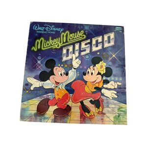 WALT DISNEY 'Mickey Mouse Disco' 12" 1979 Vinyl LP Record Album